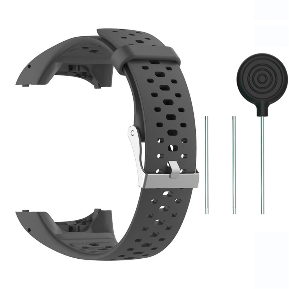 Silicone Bracelet Strap For Polar M400 M430 GPS Sports Watch Band Replacement Watchband