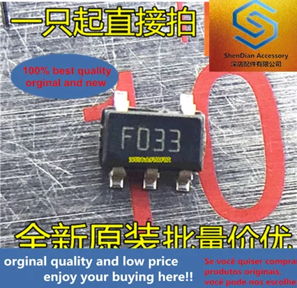 10pcs only orginal new LD2980ABM33TR printed silk F033 SOT23-5 patch linear regulator chip