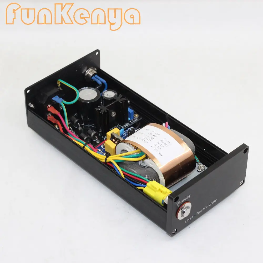 Updated Hot Sale Low Noise Linear Power Supply DC5V-24V 2A Upgrade Audiophile Musical Fidelity V90 R Core Transformer 30W