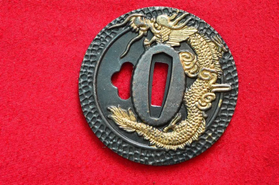Beautiful Alloy Guard Tsuba Usually Used For Japanese Samurai Katana Sword Wakizashi Tanto Sword Katana