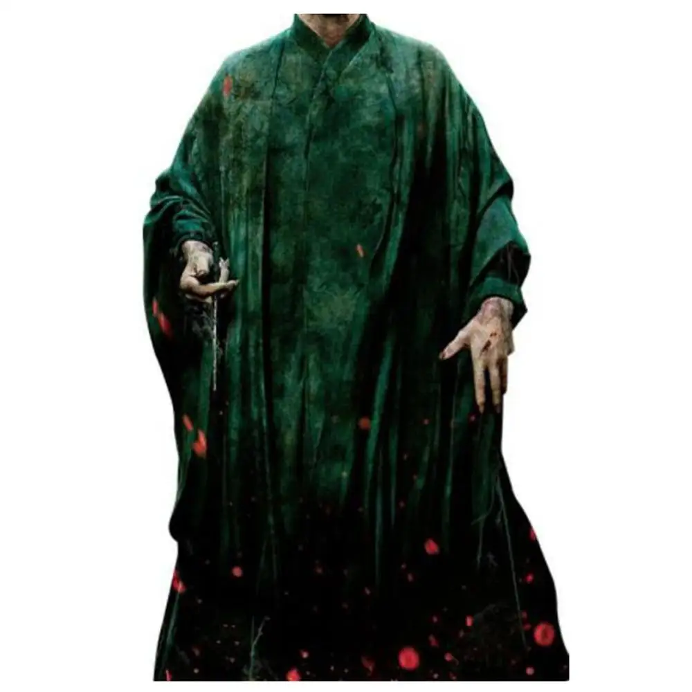 2019 Movie Cosplay Lord Voldemort Costume Cloak Robe Outfit Cosplay Costumes Halloween Costumes