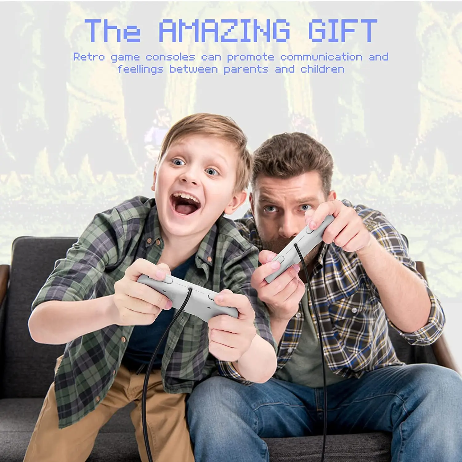 Consola de videojuegos Retro superclásica de 8 bits, TV familiar integrada, 620/660 juegos NES, salida AV, reproductor de juegos portátil, regalo