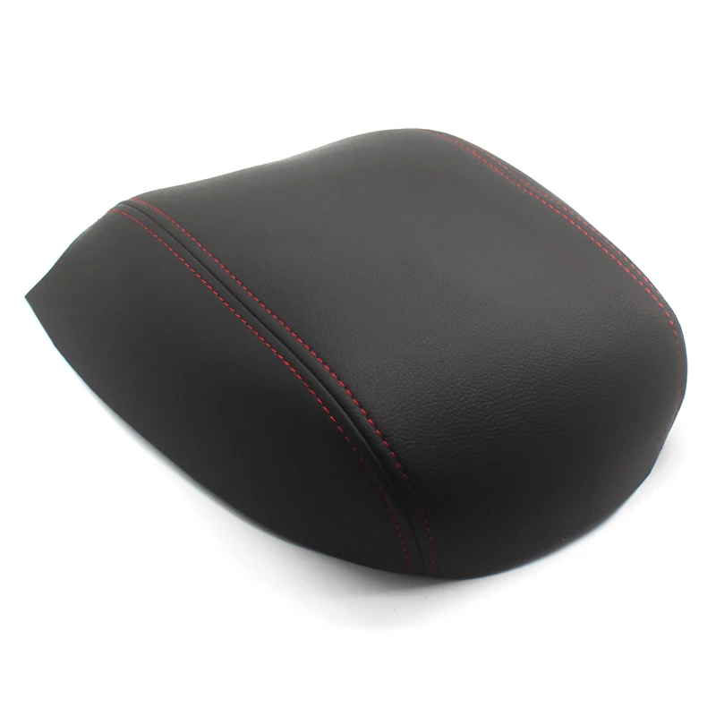 Soft Leather Armrest Cover For VW Golf 6 MK6 2010 2011 2012 2013 Car-styling Center Control Armrest Box Skin Cover Sticker Trim