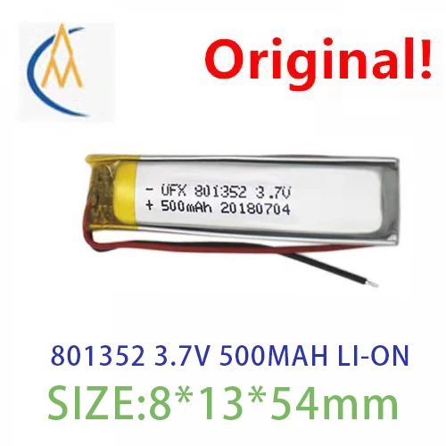 buy more will cheap 801352 3.7 v lithium battery 500 mah handheld beauty instrument electronic pen take belt protection board