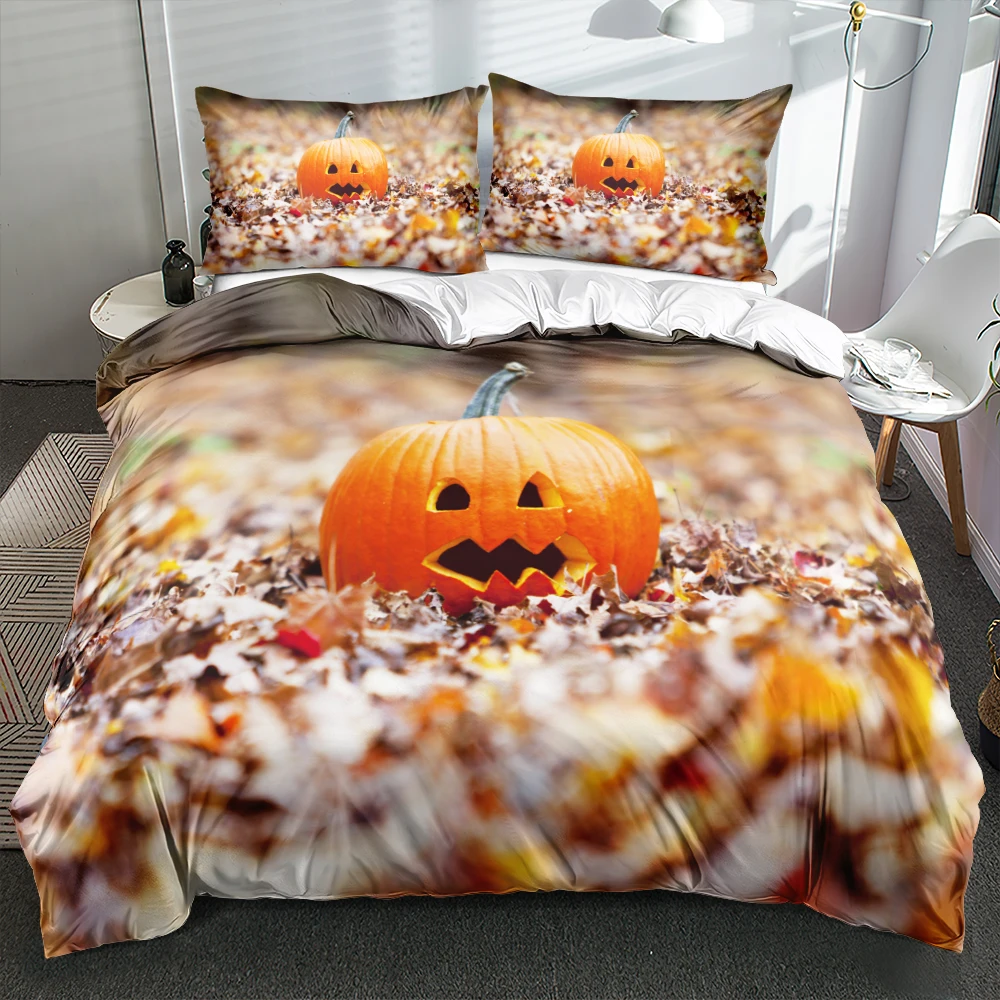 

Duvet Cover and Pillowcase All Saints' Day Quilt/Comforter Shell Bedding Sets Bed Linen King Queen Double Single Custom Design