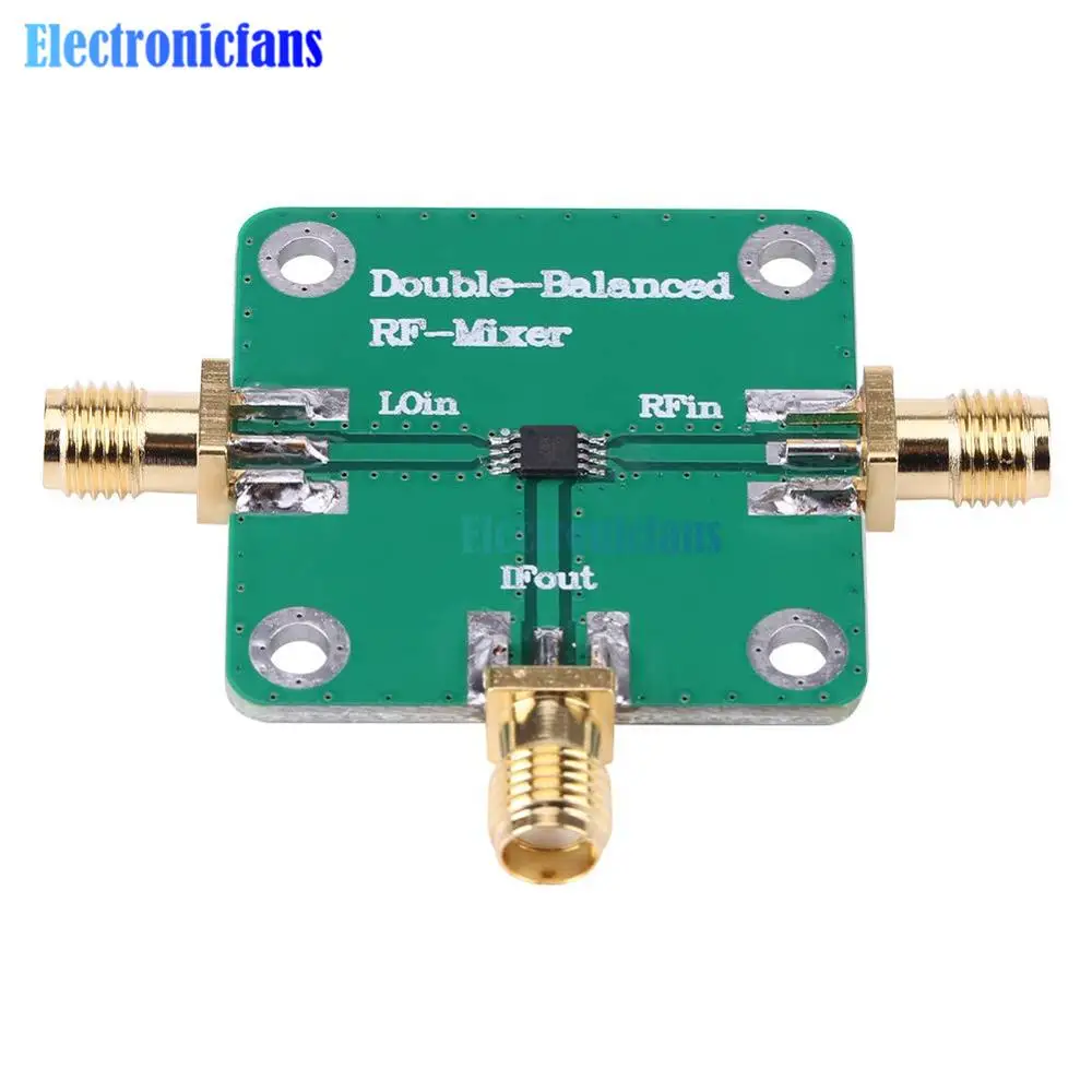 Microwave Radio Frequency Dual Balanced RF Mixer Frequency Transducer RFin=1.5-4.5GHz RFout=DC-1.5GHz LO=312 Female Connector