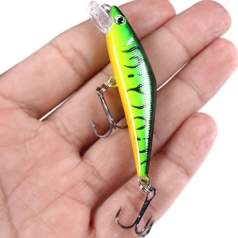 WESTBASS 1PX Micro Minnow Lure 68mm-5.2g Sinking Fishing Bait Shore Casting Wobbler Artificial Hard Swimbait Bass Jerkbait Pesca
