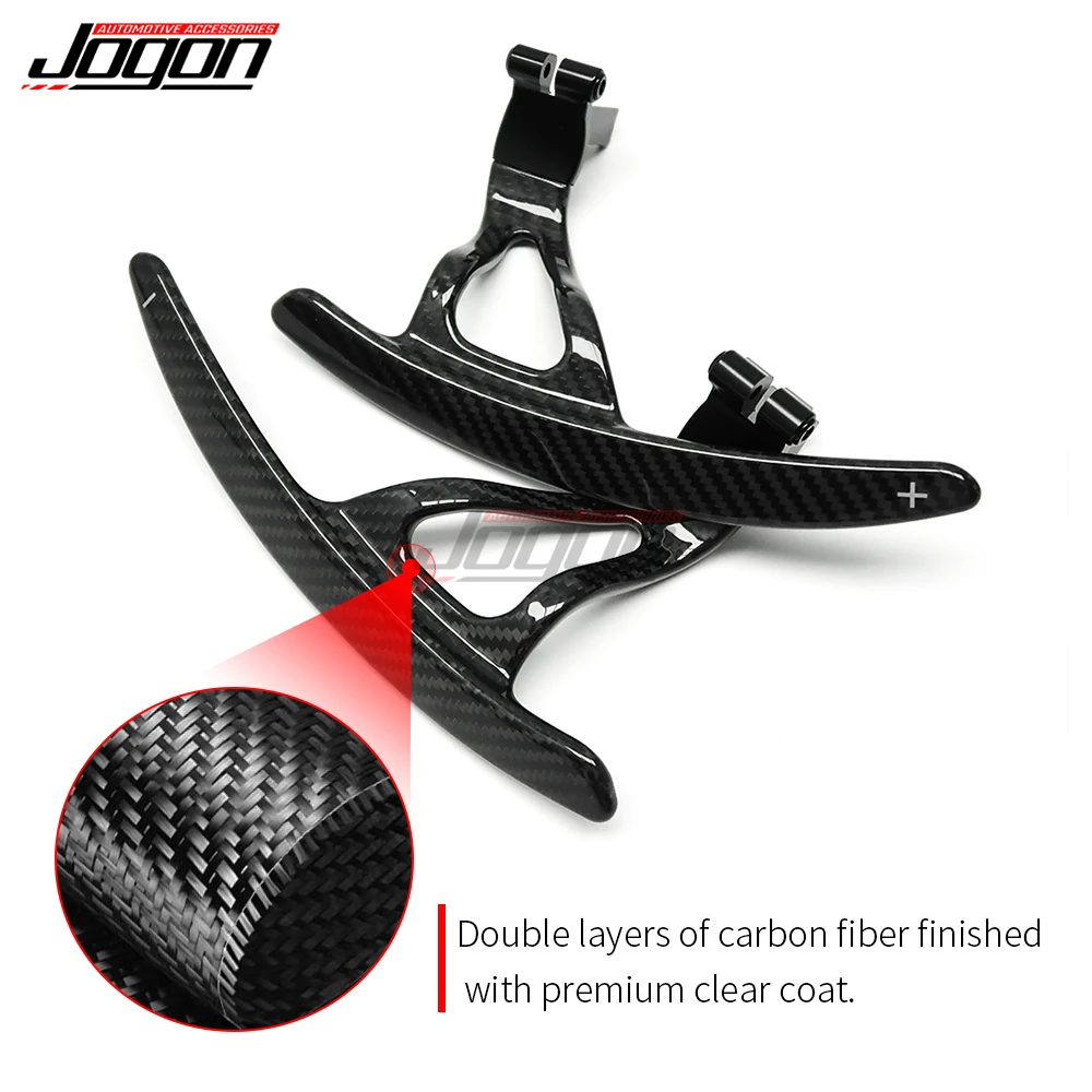 Steering Wheel Paddle Shifter For INFINITI G35 G37 Q50 Q60S Car Real Carbon Fiber Gear Paddle Extension Accessories