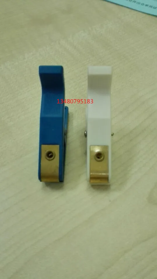 Morsetto per batteria al litio polimero Soft Pack da 10 coppie, morsetto per batteria sub-container morsetto per batteria positivo e negativo da 10mm di larghezza 3A