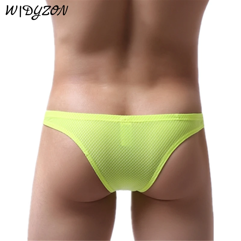 WIDYZON Sexy Underwear Men Briefs U Convex Breathable Mini Briefs Bikini Cueca Masculina Low Waist Male Panties Men Jockstrap