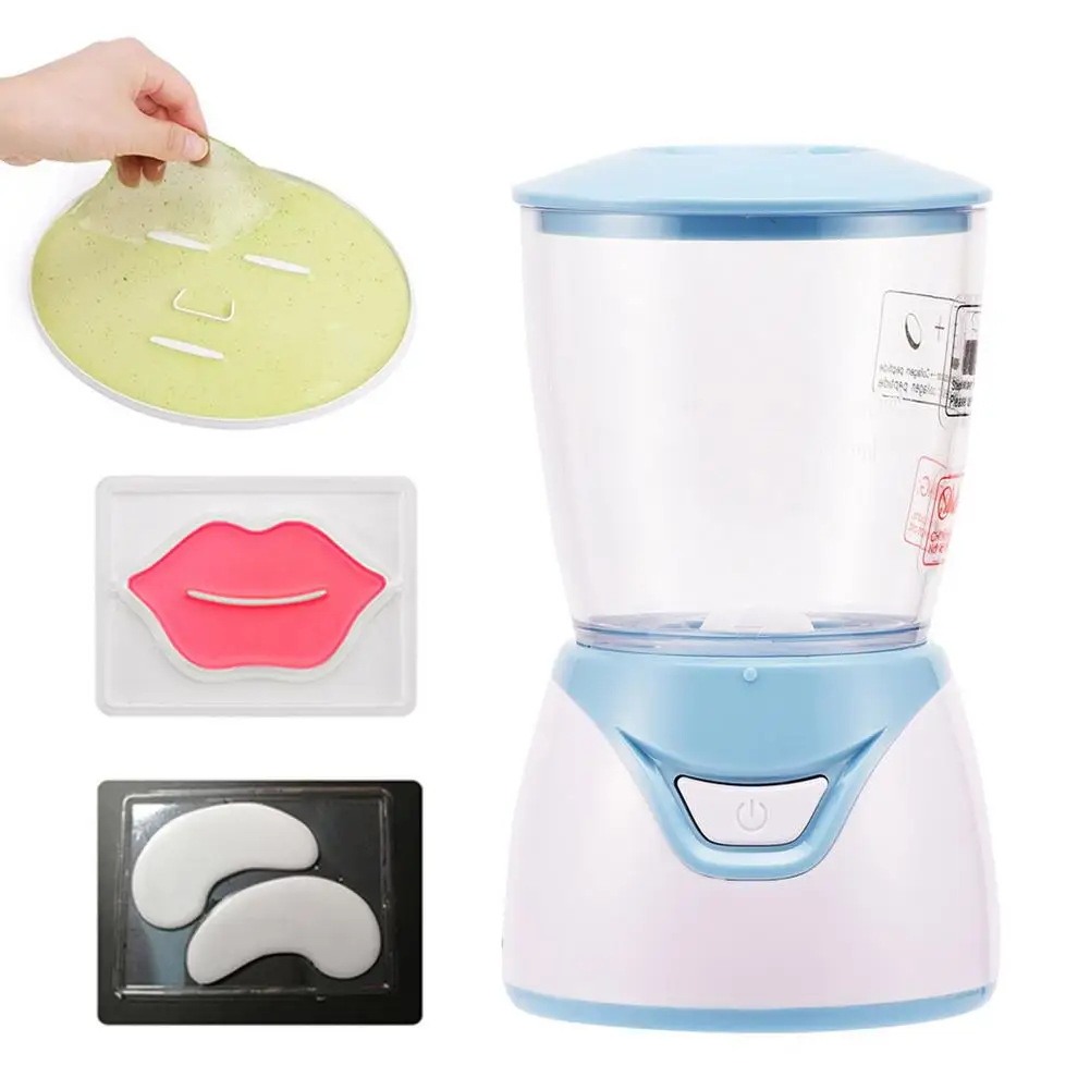 Face Mask Maker Machine DIY Fruit Vegetable Facial/Eye/Lip Mask Maker With Collagen Hydrating Whitening Faicel Skin Beauty Tool