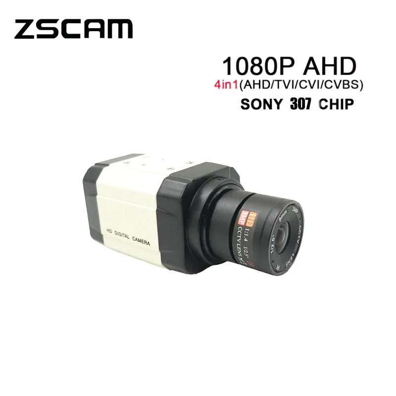 

1080P Home Security CCTV Mini Box Super Star Light 0.0001 Camera IMX307 Chip 2MP AHD/TVI/CVI/CVBS 4 In 1 Indoor Video OSD Cam