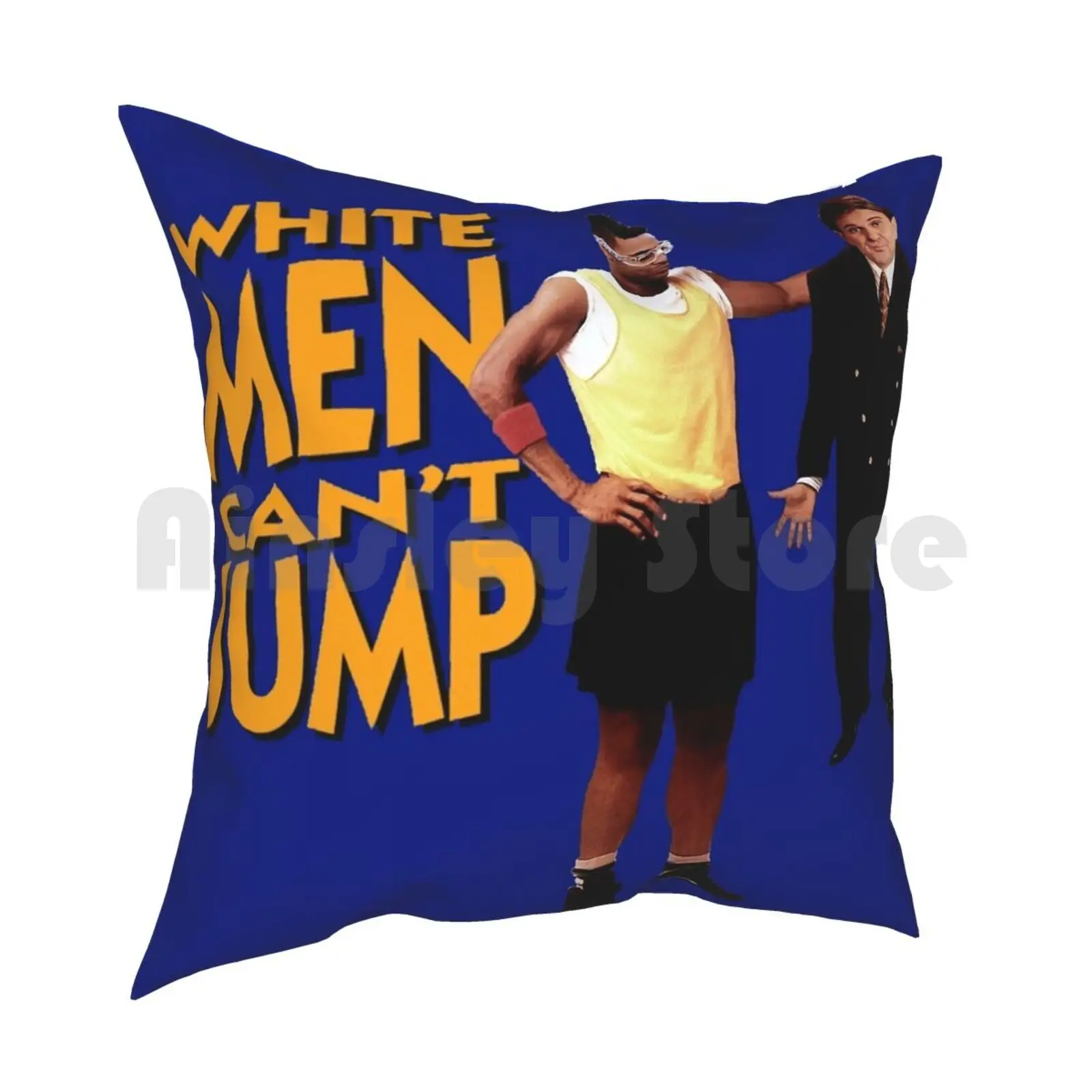 White Men Can'T Jump Pesci Parody Pillow Case Printed Home Soft Throw Pillow Movies 90S Movies 90S Nineties Basketball