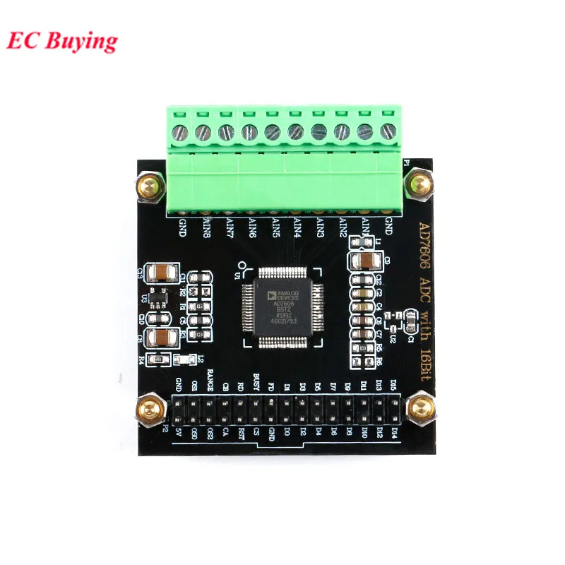 AD7606 16-bit 8-Channel ADC Module 200KHz