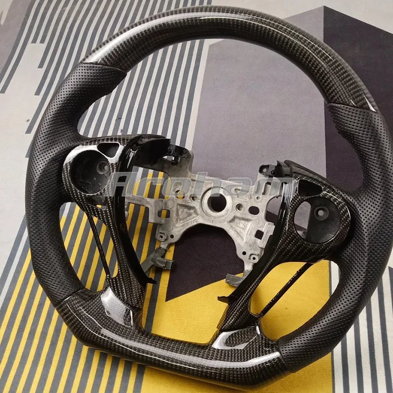 Custom Carbon Fiber Steering Wheel For Honda Accord Coupe 2013 2014 2015 2016 2017