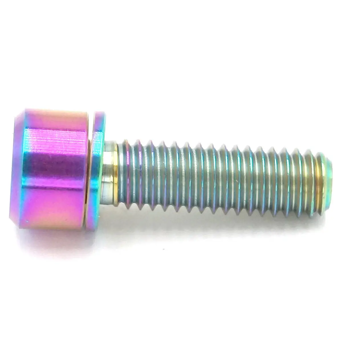 4 PCS M6x20mm Rainbow GR5 Titanium Socket Cap Head Bolts & Washer For Bike Stem