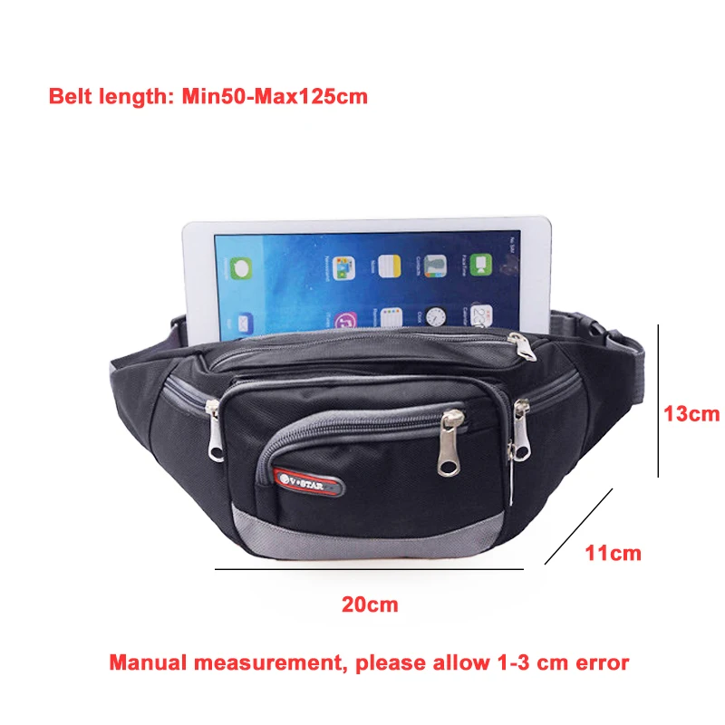 Men Women Pouch Running Waist Packs Running Bag Belt Phone Container Jogging Hiking Belt Gym Fitness Bags Running Accessories