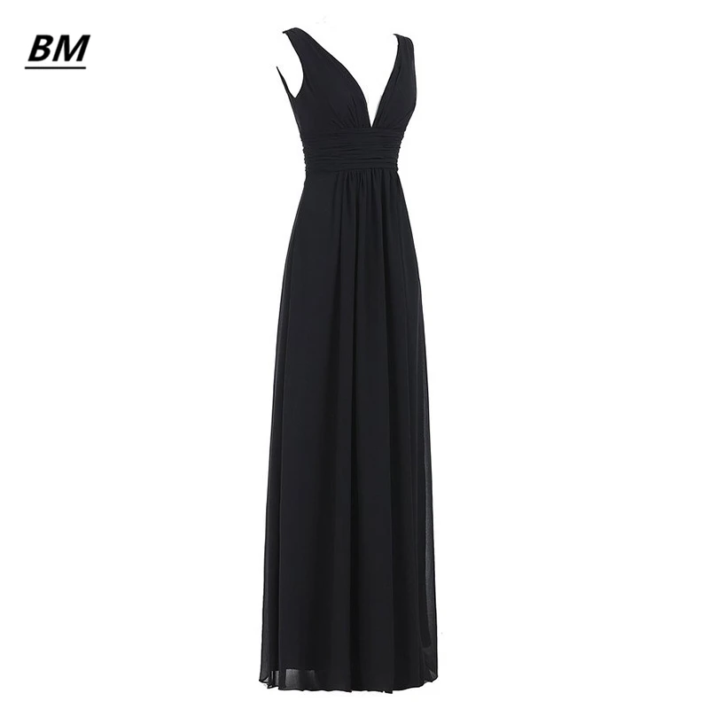 Bm v-neck vestidos de baile 2021 chiffon frisado formal longa noite celebridade com zíper vestido de festa robe de soiree bm323