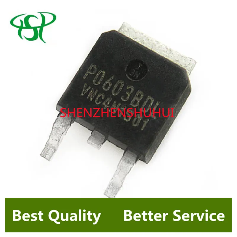 10pcs/lot P0603BDG P0603BDL P0603BD P0603 TO-252 In Stock