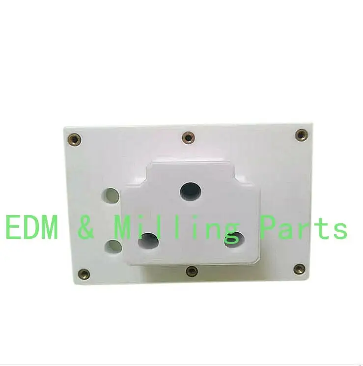 CNC Wire EDM Part M301 X053C162H01 Upper Insulate Plate White Cermatic 68X100X33mm For EDM Sparks Machine DWC-H1,HA Service