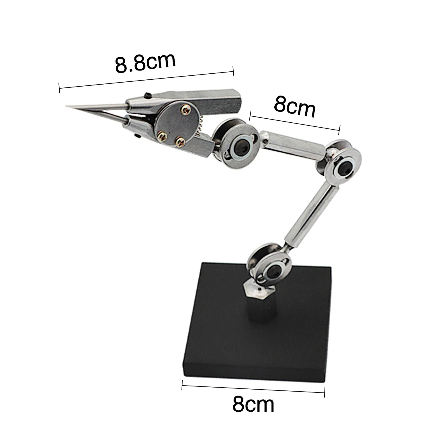 High Quality Jewelry Stand Clamp Welded fixture Third hand Soldering Iron Clip for Craft Model Precision Tool Double-Headed Weld