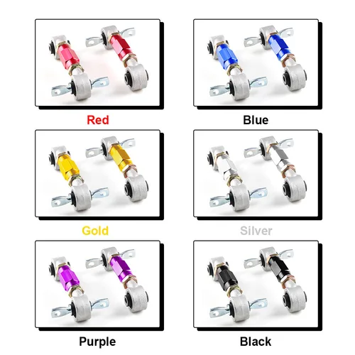 Imagen 2 del producto Camber trasero de coche KiT para Honda Acura Civic Integra CRX Kit de brazo de carenado trasero EG EK DC2 EF Camber trasero KiT BX 100714