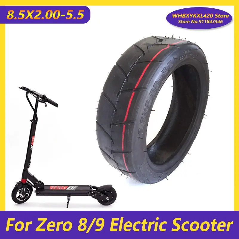 

8.5x2.00-5.5 Tire 8 1/2x2 Inner and Outer Tyres Pneumatic for INOKIM Light MACURY Zero 8/9 Series Electric Scooter Parts