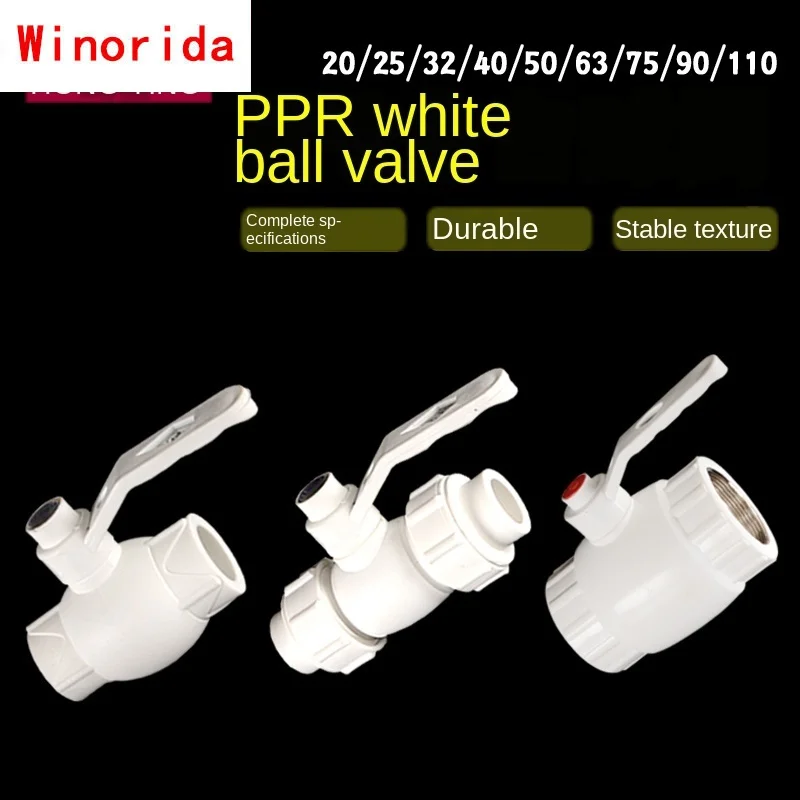 

1/2 IN-20 3/4 IN-25 1 Inch-32PPR Hot Melt Ball Valve Wire Wire Ball Valve Live Ball Valve Switch Accessories Thickened