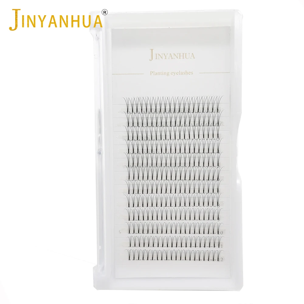 Mink Eyelashes 3d Soft Natural Equal Length False Lashes 0.1mm Thickness Hand-Made Premium Fake Eyelash Premade Fans Make Up