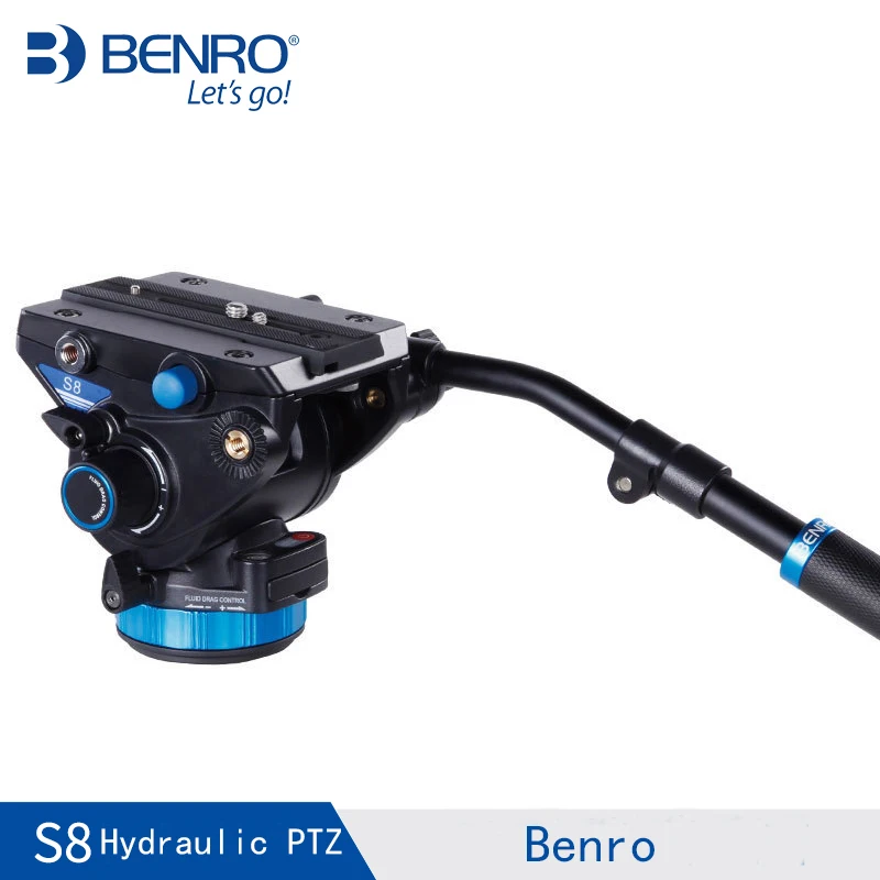 Benro S2 S4 S6 S7 S8 Pro QR4 slider camera Professional gimbal ball tripod head gopro monopod head quick release cabezas moviles