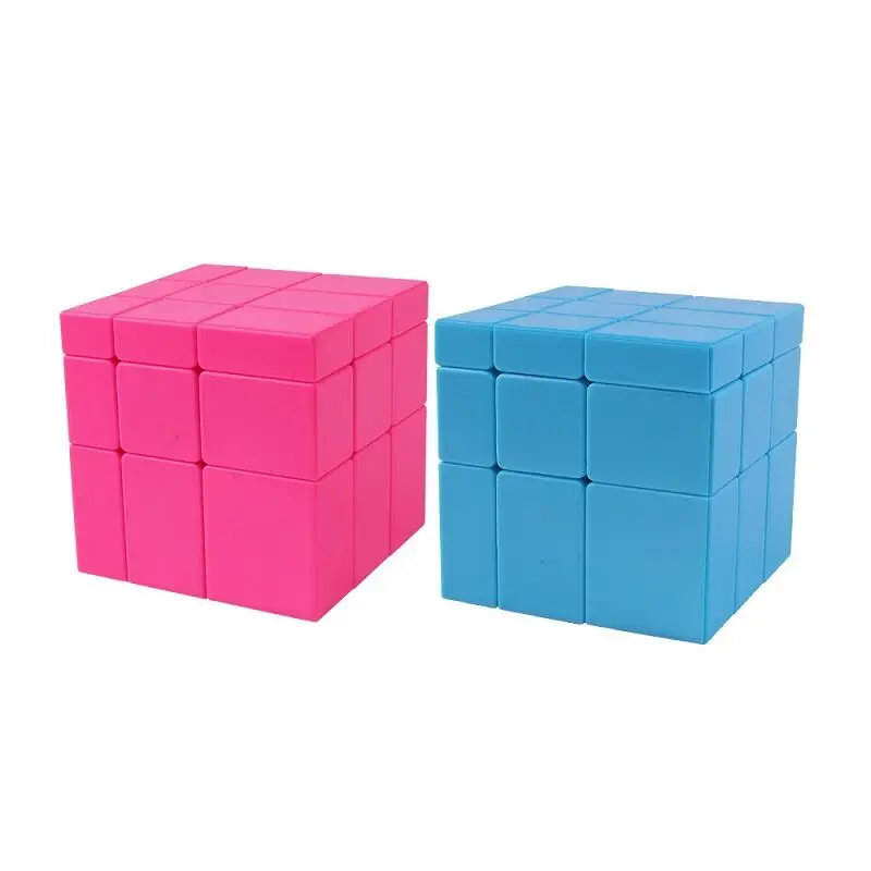 Yuxin QN المهنية 3x3x3 السلس مرآة المصبوب المغلفة Stickerless المكعب السحري سرعة لغز 3x3 كوبو نفطة صندوق لعب للأطفال