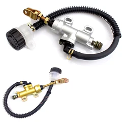 Universal Motorcycle Rear Brake Pump Foot Hydraulic Refit Rear Brake Master Cylinder Pump For Honda Yamaha Kawasaki Suzuki ATV