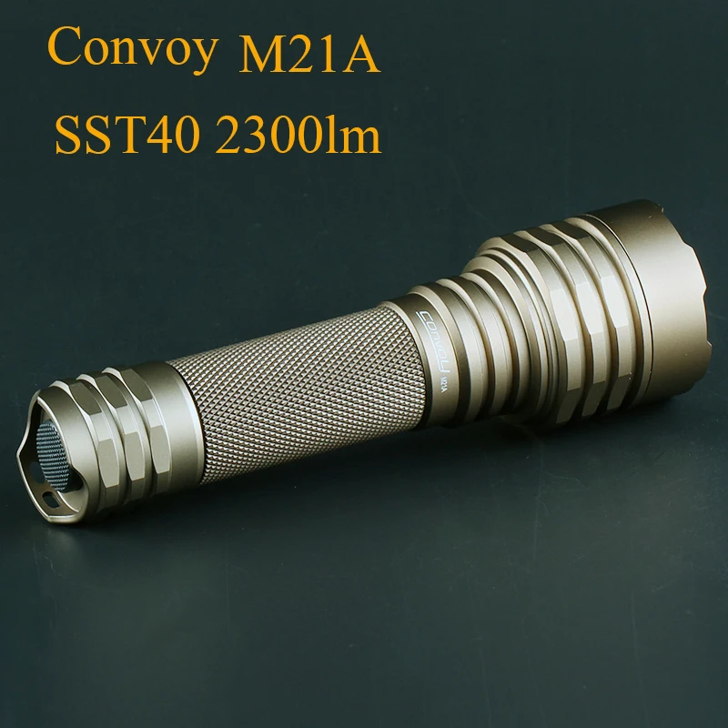 

Convoy M21A with SST40 Flashlight EDC Linternas C8 Plus 21700 Version Torch 2300lm Hunting Camping Work Light Latarka Zaklamp