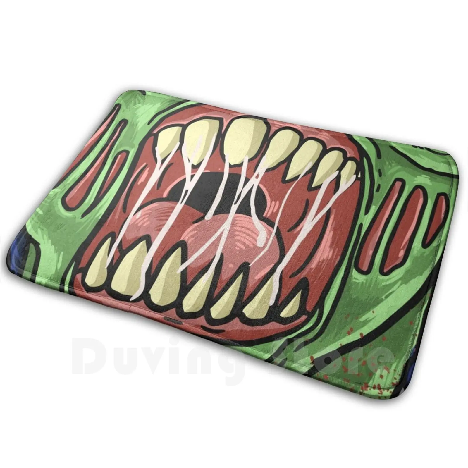 Carpet Zombie Slaughter Carpet Mat Rug Cushion Soft Zombie Slaughter