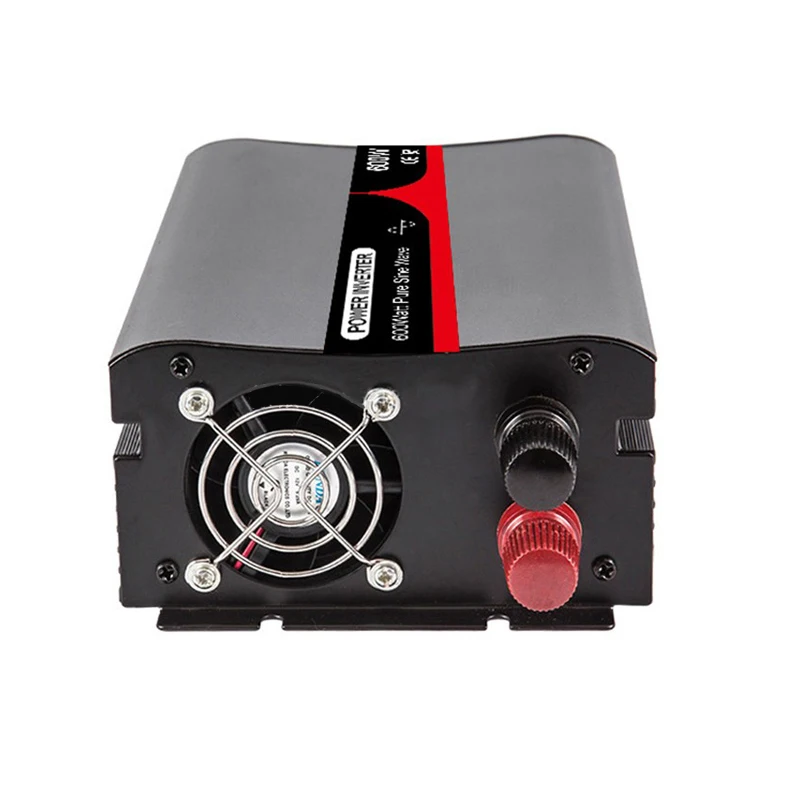 Trasformatore di tensione a onda sinusoidale pura da 600W 12V/24V/48V cc a 100V/110V/120V/220V/230V ca 240 HZ inverter di potenza