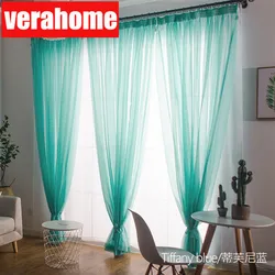 Light Purple Sheer Curtain Panels Light Filtering Window Curtain Drapes Treatment for Kitchen, Bedroom Children  living Room