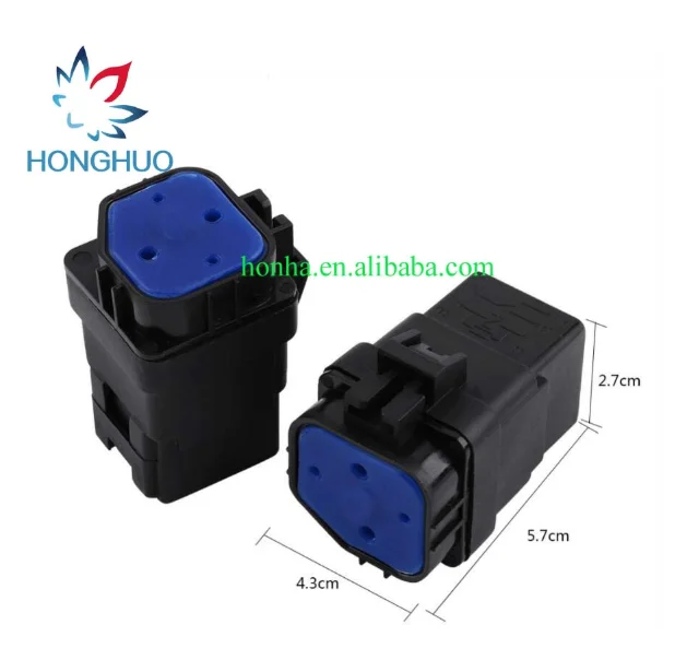 

Free shipping New 2 pcs Waterproof Integrated 12v 40A 4pin Auto Relay and Relay Holder CXR40F04B