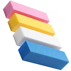 5/10pcs Professional Cube Nail Buffer Files Sponge Sandpaper UV GEL Polish Candy Color Nail Files Bulk Nail Accessory Nail Tools