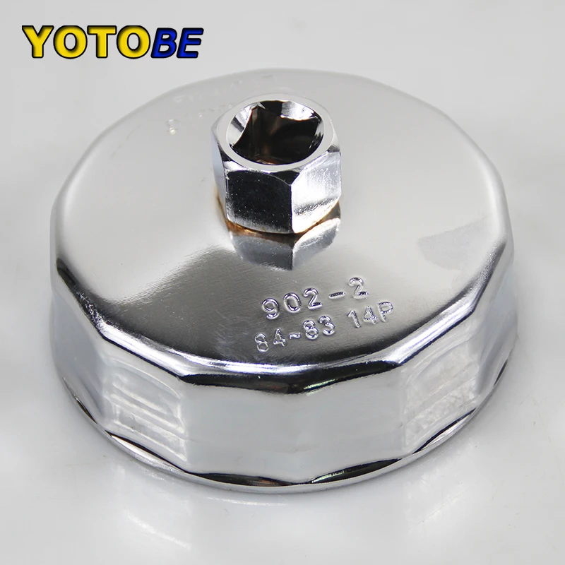 84mm Oil Filter Wrench Cap Housing Tool Remover 1/2\