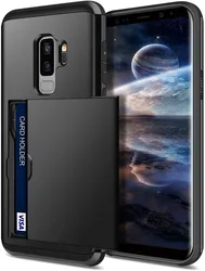 Wallet Case For Samsung Galaxy S9 Plus Credit Card Holder ID Slot Case For Galaxy S 9/S9 Plus/S9+ Cover Coque Funda Bumper Capa