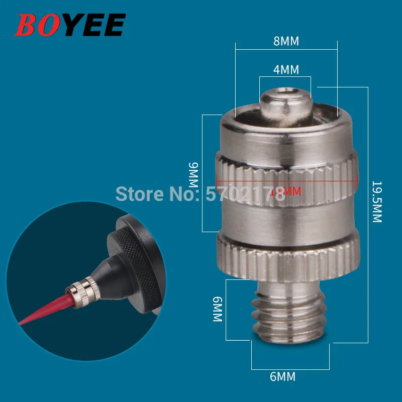 M6 to plastic syringe Luer adapter automatic dispenser adapter M6 adapter to syringe connector