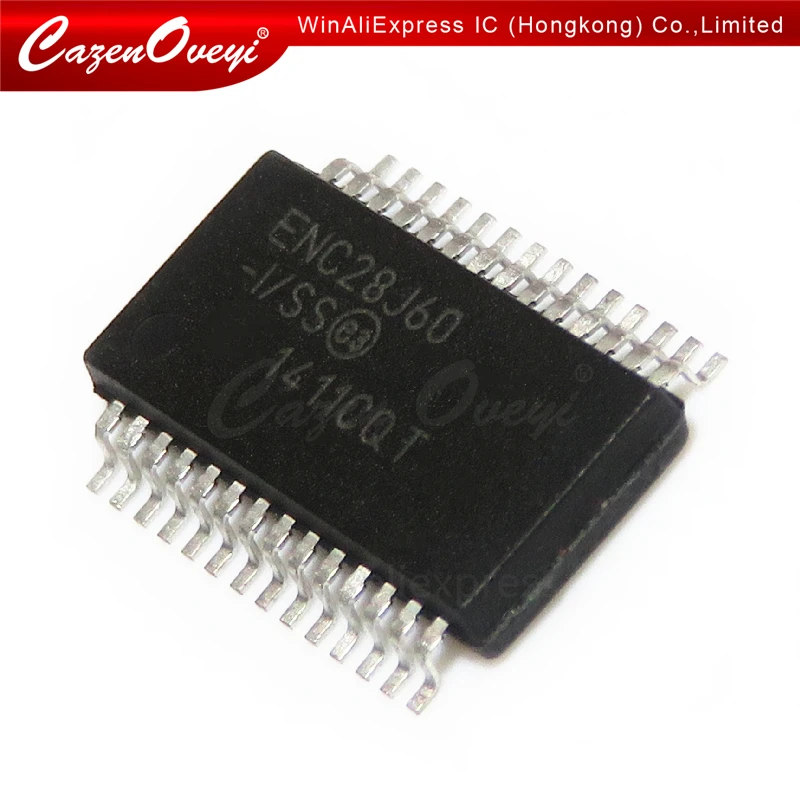 

10pcs/lot ENC28J60-I/SS ENC28J60/SS ENC28J60 SSOP-28 In Stock