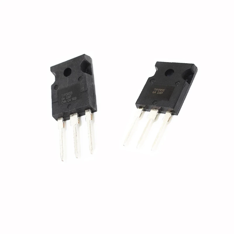 5PCS New TIP2955 TIP3055 15A100V Darlington Power Transistor TO-247 2955 3055 In Stock