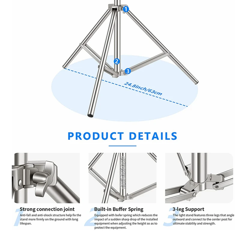 Штатив NAGNAHZ для фотоссветильник емки, 2,8 м