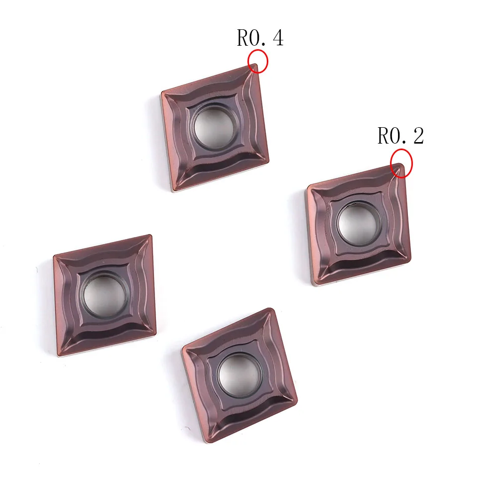 CNMG120404-EF CNMG120408-EF YBG205 10 Chiếc ZCC.CT Cao Chất Lượng CNC Bên Ngoài Carbide Lưỡi Dao YBG205 = M20-M40 Quá Trình Thép Không Gỉ
