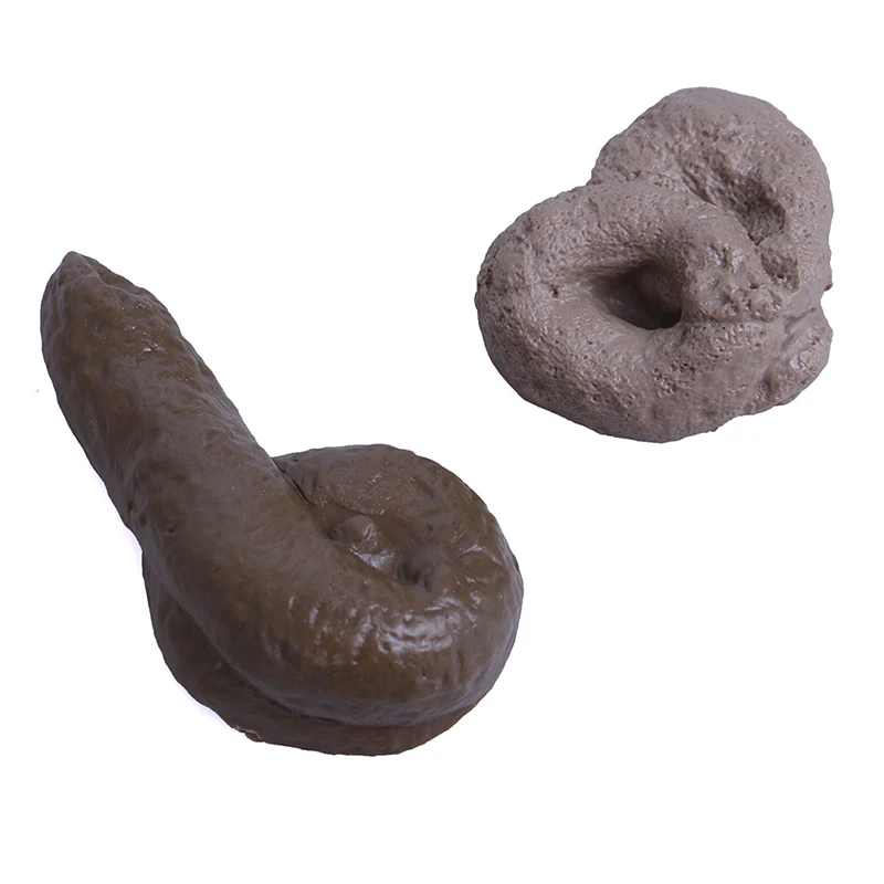 

Hot Sale Funny Toys Gag-Funny Joke Tricky Toys Mischief Turd Gag Gift Realistic Shits Poop Fake Turd Classic Shit