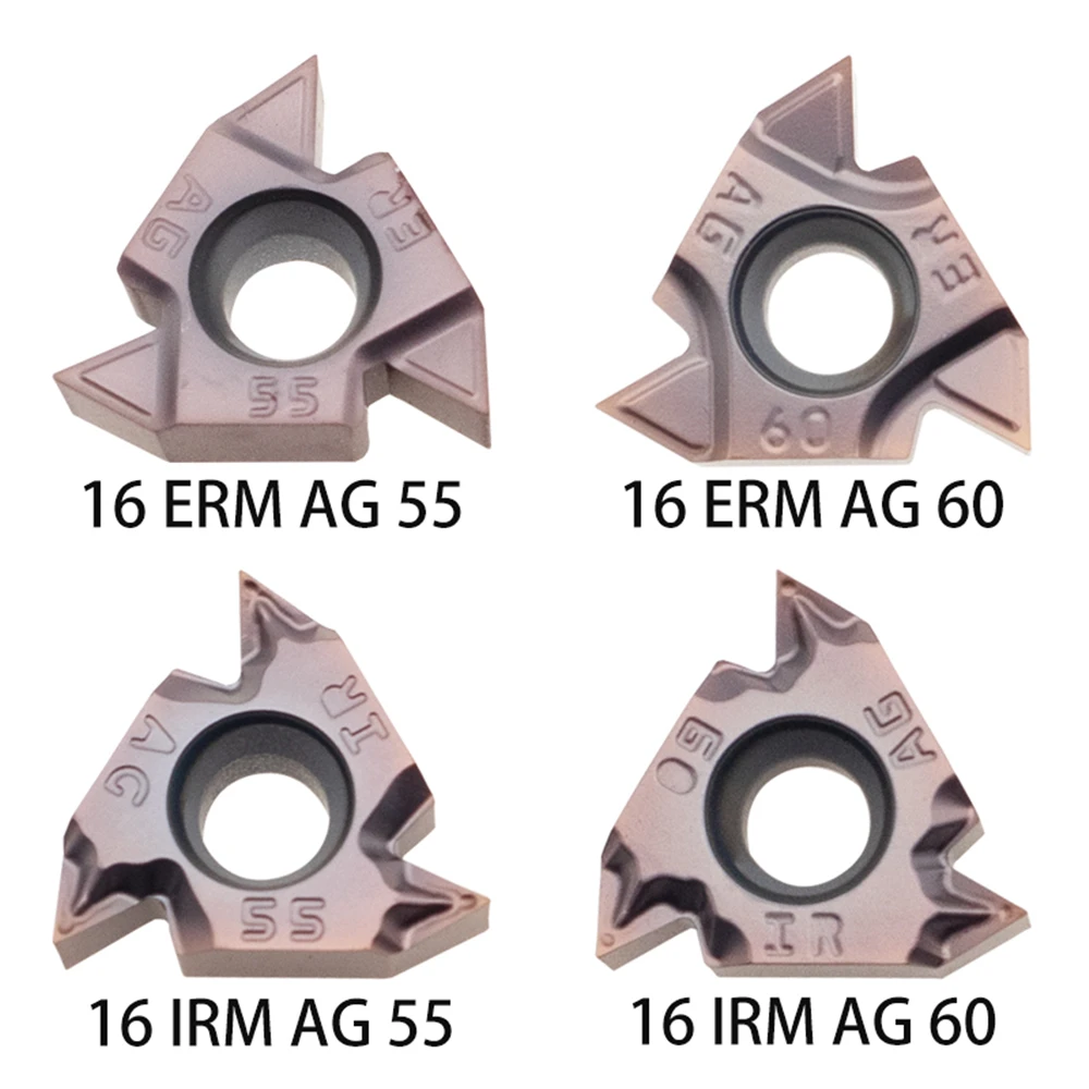 16ERM 16IRM 100/150/200/250/300 16ERM AG55 / AG60/16IRM AG55 / AG60 أداة تحول الموضوع إدراج لمعالجة الفولاذ المقاوم للصدأ