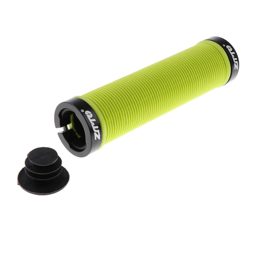 Bicycle Parts Mountain Bike Handlebar Grips Silicone Gel Lock on Non slip Bicycle Grips Ends 13cm*22mm Black/Red/Green/Yellow