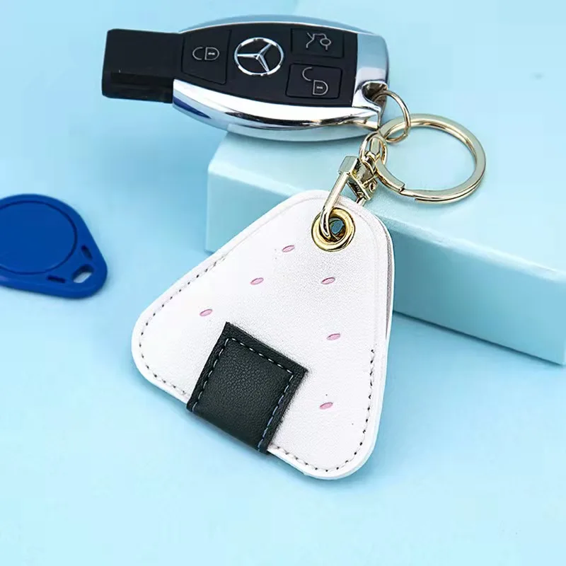 Étui porte-clés anti-perte en cuir PU pour animal de compagnie, mignon, Harvey Lemon, protection Apple Airtag, housse pendentif GPS, collier de