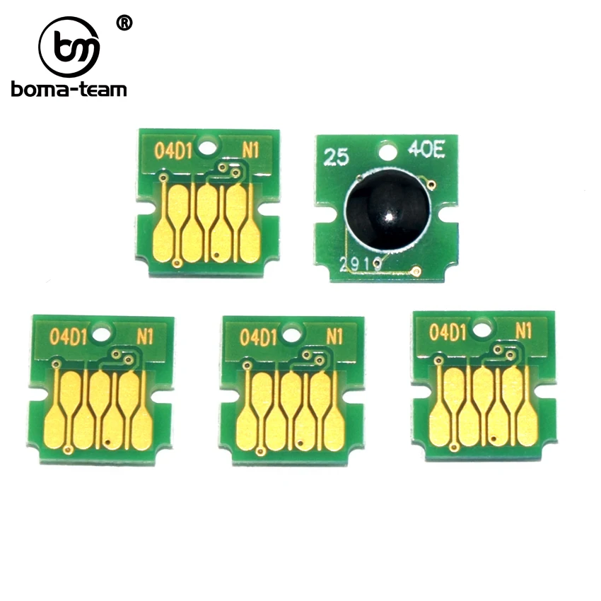 Imagem -02 - Chip de Tanque de Tinta Residual para Epson T04d1 para Epson M2140 M2170 M3100 M3140 M3170 M3180 L6190 L6171 Xp5200 Xp-5100 Wf2960 100 Pcs